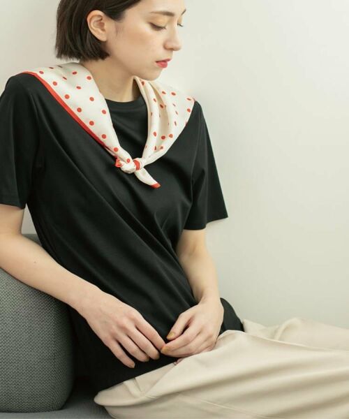 OPAQUE.CLIP / オペーク ドット クリップ Tシャツ | 《5色展開/SS-LLサイズ》ベーシッククルーネックTシャツ【接触冷感/洗濯機洗い可】 | 詳細26