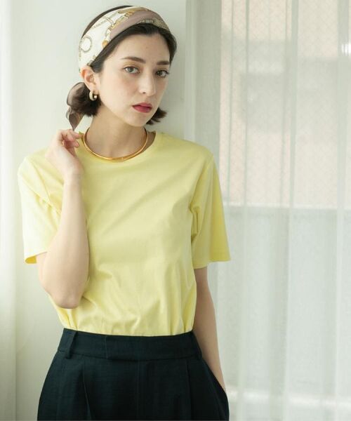 OPAQUE.CLIP / オペーク ドット クリップ Tシャツ | 《5色展開/SS-LLサイズ》ベーシッククルーネックTシャツ【接触冷感/洗濯機洗い可】 | 詳細30