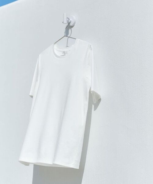 OPAQUE.CLIP / オペーク ドット クリップ Tシャツ | 《5色展開/SS-LLサイズ》ベーシッククルーネックTシャツ【接触冷感/洗濯機洗い可】 | 詳細4