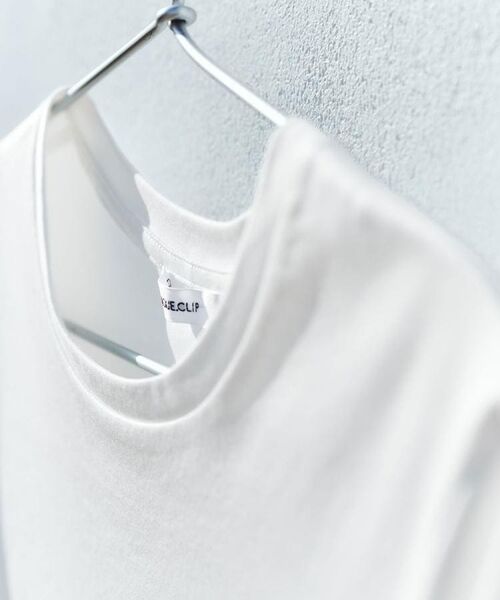OPAQUE.CLIP / オペーク ドット クリップ Tシャツ | 《5色展開/SS-LLサイズ》ベーシッククルーネックTシャツ【接触冷感/洗濯機洗い可】 | 詳細5
