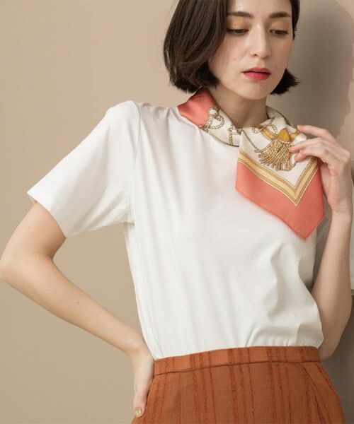 OPAQUE.CLIP / オペーク ドット クリップ Tシャツ | 《5色展開/SS-LLサイズ》ベーシッククルーネックTシャツ【接触冷感/洗濯機洗い可】 | 詳細6