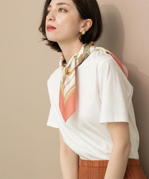 OPAQUE.CLIP / オペーク ドット クリップ Tシャツ | 《5色展開/SS-LLサイズ》ベーシッククルーネックTシャツ【接触冷感/洗濯機洗い可】 | 詳細9