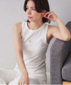 OPAQUE.CLIP / オペーク ドット クリップ キャミソール・チューブトップ | フライスアメリカンスリーブタンクトップ