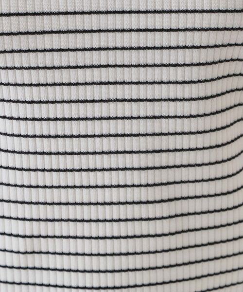 OPAQUE.CLIP / オペーク ドット クリップ カットソー | ボートネックリブカットソー【洗濯機洗い可】 | 詳細16
