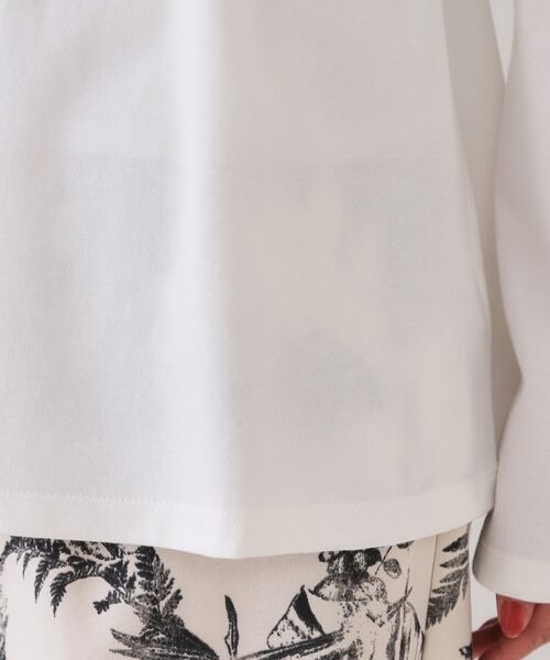 OPAQUE.CLIP / オペーク ドット クリップ その他トップス | 《ツインセット》シャーリングビスチェ×ロングTシャツ【洗濯機洗い可】 | 詳細20