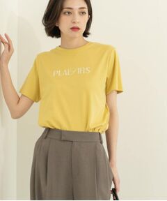 OPAQUE.CLIP / オペーク ドット クリップ Tシャツ | 刺繍＆スパンコールロゴTシャツ【洗濯機洗い可】