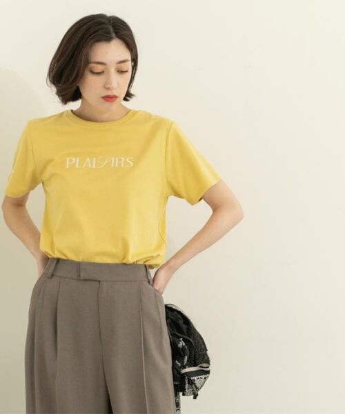 OPAQUE.CLIP / オペーク ドット クリップ Tシャツ | 刺繍&スパンコールロゴTシャツ【洗濯機洗い可】 | 詳細13