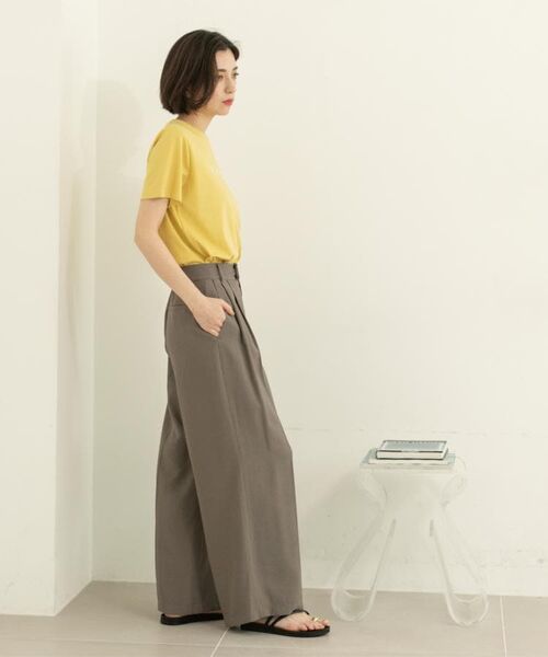 OPAQUE.CLIP / オペーク ドット クリップ Tシャツ | 刺繍&スパンコールロゴTシャツ【洗濯機洗い可】 | 詳細16