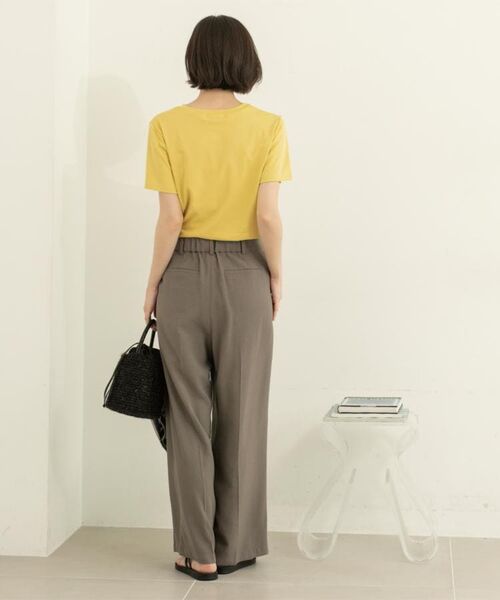 OPAQUE.CLIP / オペーク ドット クリップ Tシャツ | 刺繍&スパンコールロゴTシャツ【洗濯機洗い可】 | 詳細17