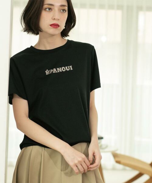 OPAQUE.CLIP / オペーク ドット クリップ Tシャツ | 刺繍&スパンコールロゴTシャツ【洗濯機洗い可】 | 詳細26