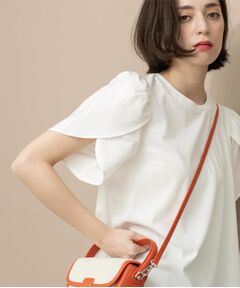 OPAQUE.CLIP / オペーク ドット クリップ カットソー | チューリップスリーブドッキングカットソー【洗濯機洗い可/接触冷感】