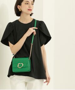 OPAQUE.CLIP / オペーク ドット クリップ カットソー | チューリップスリーブドッキングカットソー【洗濯機洗い可/接触冷感】