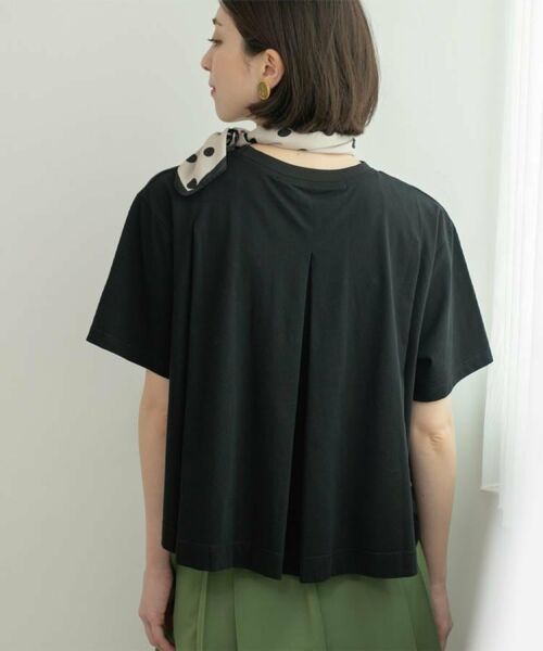 OPAQUE.CLIP / オペーク ドット クリップ Tシャツ | バックフレアショートTシャツ【洗濯機洗い可】 | 詳細18