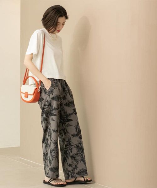 OPAQUE.CLIP / オペーク ドット クリップ Tシャツ | バックフレアショートTシャツ【洗濯機洗い可】 | 詳細9