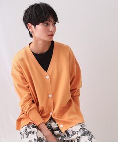 OPAQUE.CLIP / オペーク ドット クリップ カーディガン・ボレロ | ワイドVネックニットカーディガン【洗濯機洗い可】