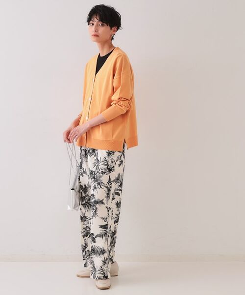 OPAQUE.CLIP / オペーク ドット クリップ カーディガン・ボレロ | ワイドVネックニットカーディガン【洗濯機洗い可】 | 詳細12