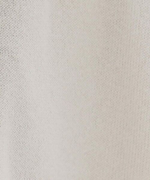 OPAQUE.CLIP / オペーク ドット クリップ カーディガン・ボレロ | ワイドVネックニットカーディガン【洗濯機洗い可】 | 詳細5