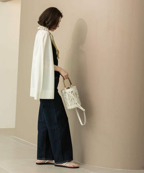 OPAQUE.CLIP / オペーク ドット クリップ カーディガン・ボレロ | ミドル丈ニットカーディガン【抗ピル/洗濯機洗い可/接触冷感】 | 詳細10