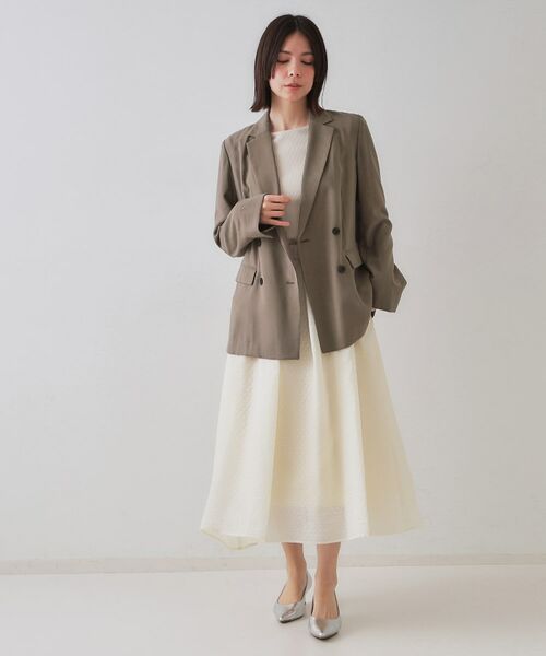 OPAQUE.CLIP / オペーク ドット クリップ テーラードジャケット | ダブルブレストジャケット【洗える】 | 詳細10