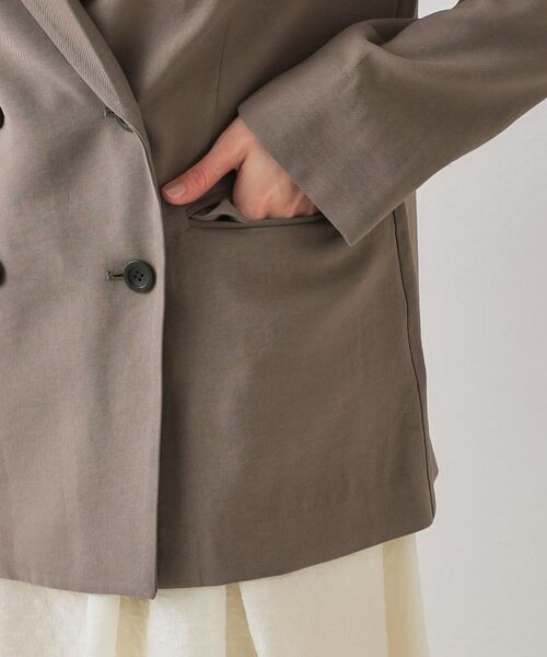 OPAQUE.CLIP / オペーク ドット クリップ テーラードジャケット | ダブルブレストジャケット【洗える】 | 詳細19