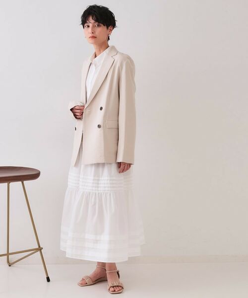 OPAQUE.CLIP / オペーク ドット クリップ テーラードジャケット | ダブルブレストジャケット【洗える】 | 詳細2