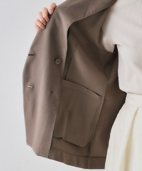 OPAQUE.CLIP / オペーク ドット クリップ テーラードジャケット | ダブルブレストジャケット【洗える】 | 詳細21