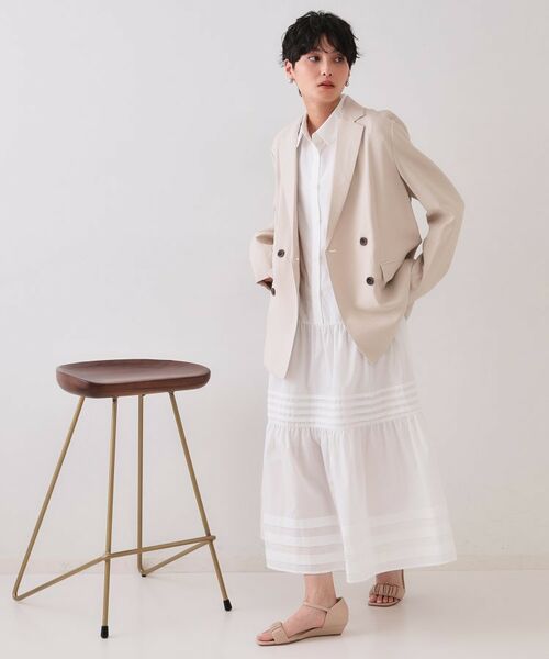 OPAQUE.CLIP / オペーク ドット クリップ テーラードジャケット | ダブルブレストジャケット【洗える】 | 詳細3