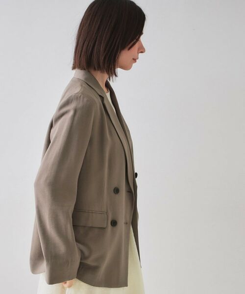 OPAQUE.CLIP / オペーク ドット クリップ テーラードジャケット | ダブルブレストジャケット【洗える】 | 詳細9