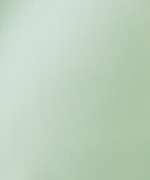 OPAQUE.CLIP / オペーク ドット クリップ レザーブルゾン・ジャケット | スポンディッシュシアーノーカラーブルゾン【洗濯機洗い可】 | 詳細4