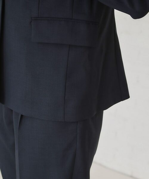 OPAQUE.CLIP / オペーク ドット クリップ ノーカラージャケット | ストレッチリネンライクVネックジャケット/セットアップ対応【洗濯機洗い可/防シワ】 | 詳細16