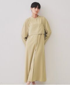 OPAQUE.CLIP / オペーク ドット クリップ ロング・マキシ丈ワンピース | 《andGIRL掲載》ビスチェセットシャツワンピース【洗濯機洗い可】