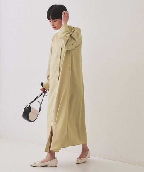 OPAQUE.CLIP / オペーク ドット クリップ ロング・マキシ丈ワンピース | 《andGIRL掲載》ビスチェセットシャツワンピース【洗濯機洗い可】 | 詳細11