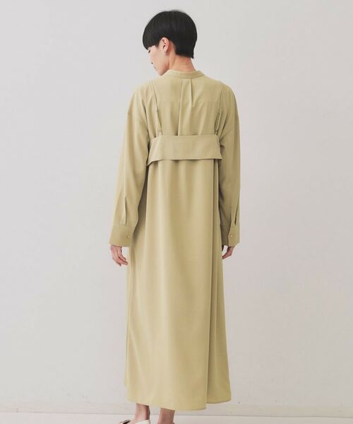 OPAQUE.CLIP / オペーク ドット クリップ ロング・マキシ丈ワンピース | 《andGIRL掲載》ビスチェセットシャツワンピース【洗濯機洗い可】 | 詳細15