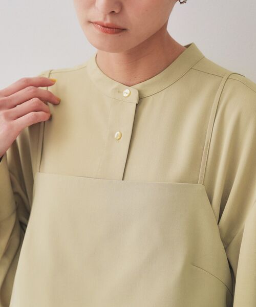 OPAQUE.CLIP / オペーク ドット クリップ ロング・マキシ丈ワンピース | 《andGIRL掲載》ビスチェセットシャツワンピース【洗濯機洗い可】 | 詳細16