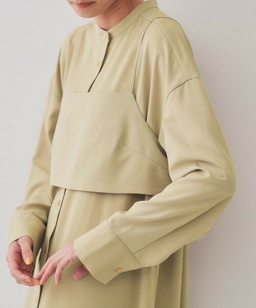 OPAQUE.CLIP / オペーク ドット クリップ ロング・マキシ丈ワンピース | 《andGIRL掲載》ビスチェセットシャツワンピース【洗濯機洗い可】 | 詳細19