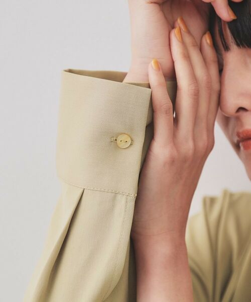 OPAQUE.CLIP / オペーク ドット クリップ ロング・マキシ丈ワンピース | 《andGIRL掲載》ビスチェセットシャツワンピース【洗濯機洗い可】 | 詳細20