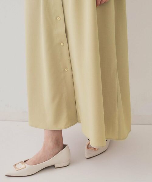 OPAQUE.CLIP / オペーク ドット クリップ ロング・マキシ丈ワンピース | 《andGIRL掲載》ビスチェセットシャツワンピース【洗濯機洗い可】 | 詳細21