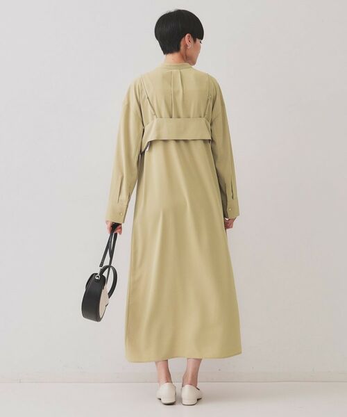 OPAQUE.CLIP / オペーク ドット クリップ ロング・マキシ丈ワンピース | 《andGIRL掲載》ビスチェセットシャツワンピース【洗濯機洗い可】 | 詳細9