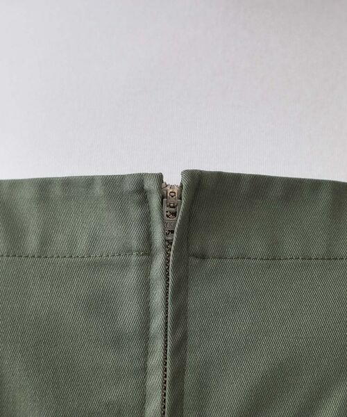 OPAQUE.CLIP / オペーク ドット クリップ ロング・マキシ丈ワンピース | フロントZIPワークジャンスカ【洗濯機洗い可】 | 詳細13