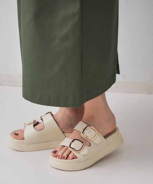 OPAQUE.CLIP / オペーク ドット クリップ ロング・マキシ丈ワンピース | フロントZIPワークジャンスカ【洗濯機洗い可】 | 詳細16