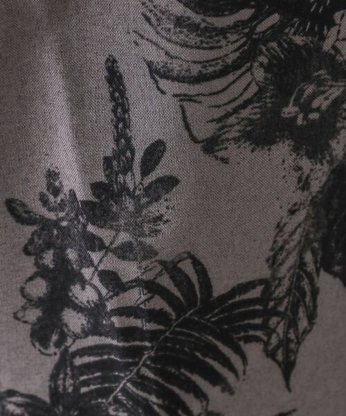 OPAQUE.CLIP / オペーク ドット クリップ パンツ | ボタニカルプリントイージーパンツ【洗濯機洗い可】 | 詳細4