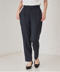 OPAQUE.CLIP / オペーク ドット クリップ パンツ | ストレッチリネンライクテーパードパンツ/セットアップ対応可【洗濯機洗い可/防シワ】