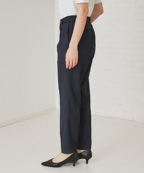 OPAQUE.CLIP / オペーク ドット クリップ パンツ | ストレッチリネンライクテーパードパンツ/セットアップ対応可【洗濯機洗い可/防シワ】 | 詳細10