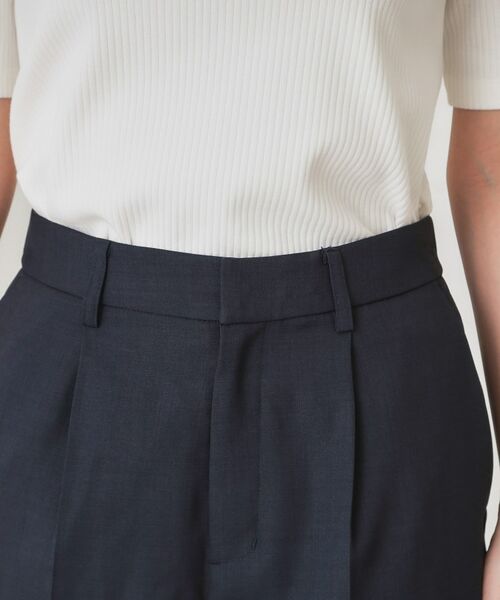 OPAQUE.CLIP / オペーク ドット クリップ パンツ | ストレッチリネンライクテーパードパンツ/セットアップ対応可【洗濯機洗い可/防シワ】 | 詳細12