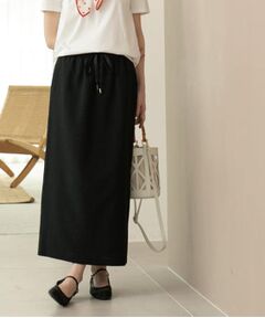 OPAQUE.CLIP / オペーク ドット クリップ ロング・マキシ丈スカート | リネンライクイージースカート【洗濯機洗い可/吸水速乾/接触冷感】