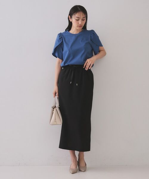 OPAQUE.CLIP / オペーク ドット クリップ ロング・マキシ丈スカート | リネンライクイージースカート【洗濯機洗い可/吸水速乾/接触冷感】 | 詳細20