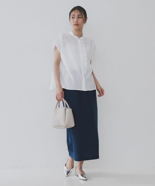 OPAQUE.CLIP / オペーク ドット クリップ ロング・マキシ丈スカート | リネンライクイージースカート【洗濯機洗い可/吸水速乾/接触冷感】 | 詳細25