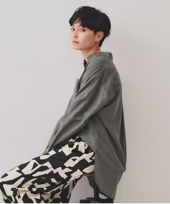 OPAQUE.CLIP / オペーク ドット クリップ シャツ・ブラウス | 《andGIRL掲載》麻混シアーダブルポケットシャツ【洗濯機洗い可】