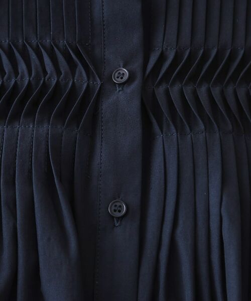 OPAQUE.CLIP / オペーク ドット クリップ シャツ・ブラウス | ピンタックフレアシャツ【洗濯機洗い可】 | 詳細8