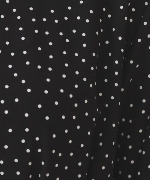 OPAQUE.CLIP / オペーク ドット クリップ シャツ・ブラウス | ドットプリントタックブラウス【洗濯機洗い可】 | 詳細8